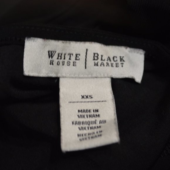 Black blouse with ruffle front - Picture 5 of 5